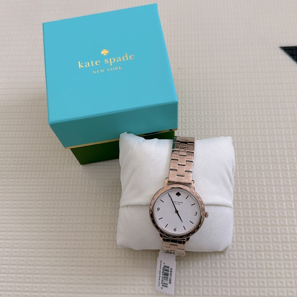 Brand new Kate Spade rose gold watch